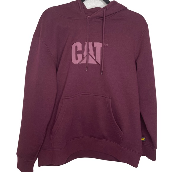 Tops - CAT Pullover Hoodie Sweatshirt Caterpillar Women’s Size M NWOT